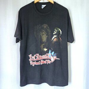 Vintage 90s Rod Stewart Vagabond Heart Tour 1991 Band T-Shirt XL Single Stitch